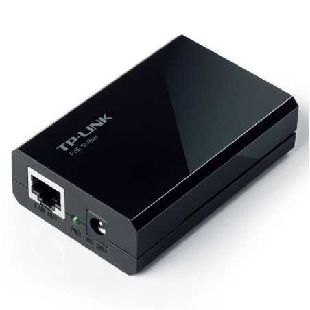 TP-LINK (TL-POE10R) POE Splitter for Data and Power via Cable & DC Supply