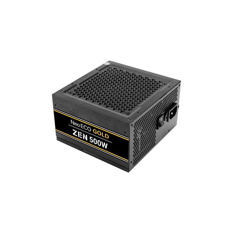 Antec 500W NeoECO Gold ZEN PSU, Fully Wired, LLC Design, 80+ Gold, Cont. Power