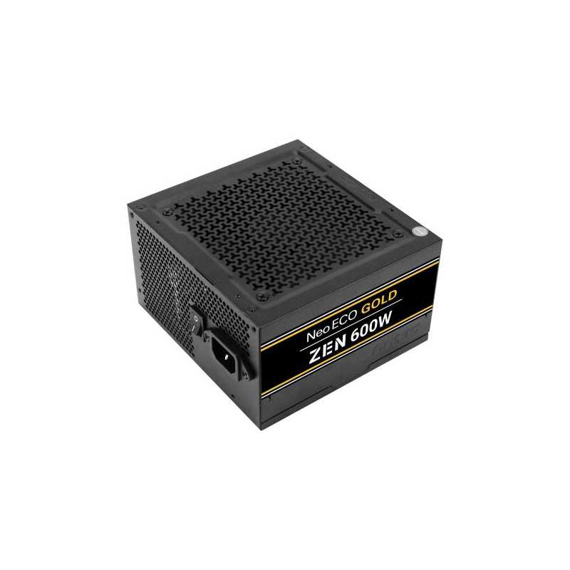 Antec 600W NeoECO Gold ZEN PSU, Fully Wired, LLC Design, 80+ Gold, Cont. Power