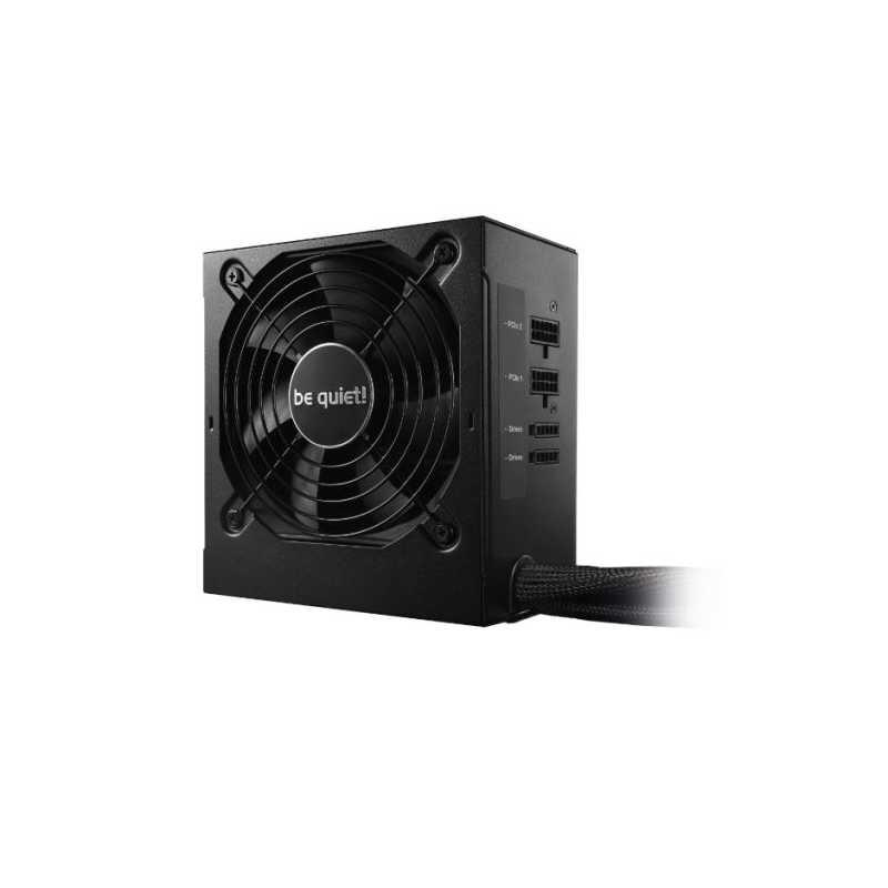 Be Quiet! 500W System Power 9 CM PSU, Semi-Modular, Sleeve Bearing, 80+ Bronze, Dual 12V, Cont. Power