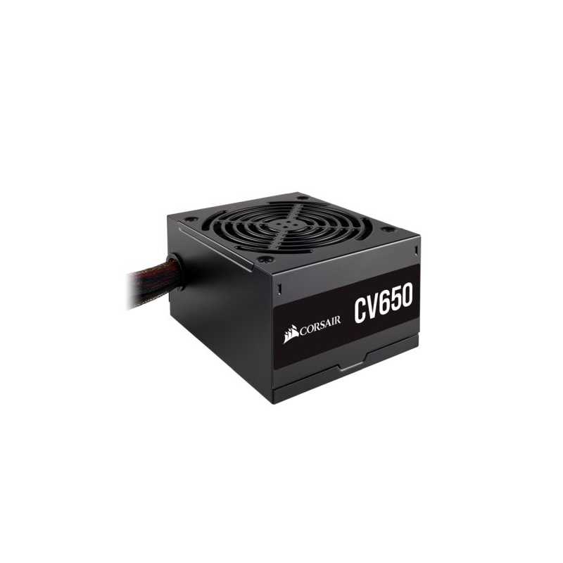 Corsair 650W CV Series CV650 PSU, Sleeve Bearing Fan, Fully Wired, 80+ Bronze