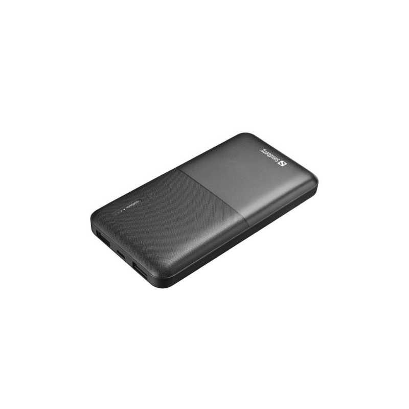 Sandberg Powerbank 10000, 10,000mAh, 2 x USB-A, 5 Year Warranty