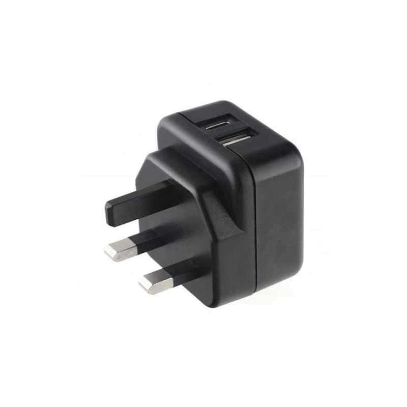 Pama 3-pin Plug USB-C & USB-A Charger, 3 AMP