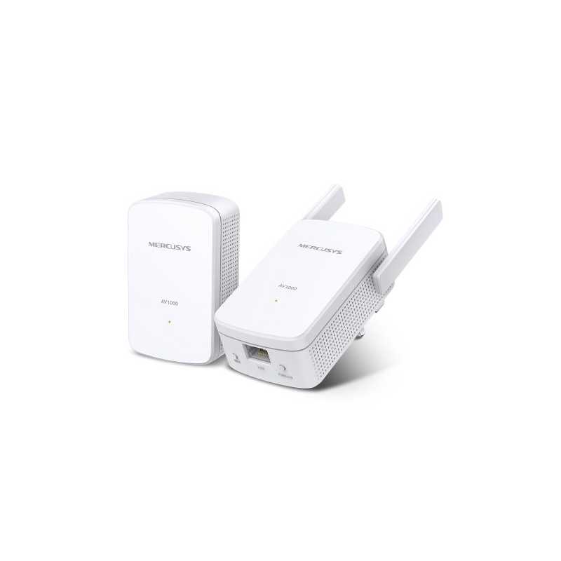 Mercusys (MP510 KIT) 300Mbps Wireless N Powerline Adapter Kit, AV2 1000, 1-Port