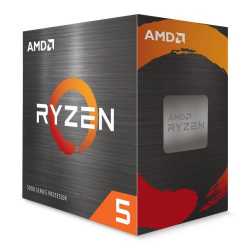 AMD Ryzen 5 5600X 3.7GHz 6 Core AM4 Socket Overclockable Processor with Wraith Stealth Cooler