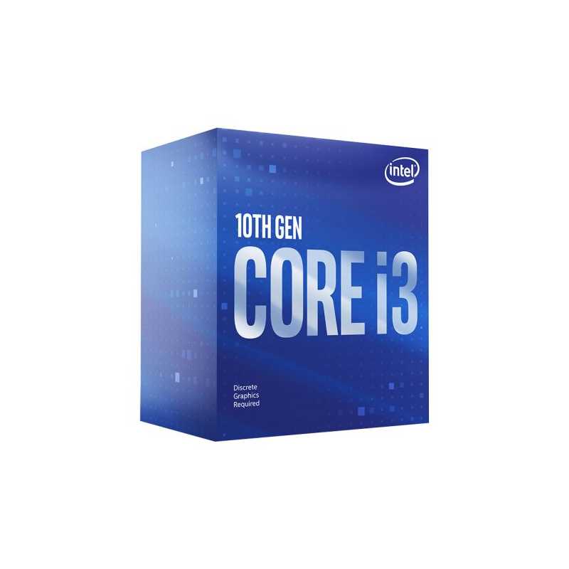 Intel Core I3-10100F CPU, 1200, 3.6 GHz (4.3 Turbo), Quad Core, 65W, 14nm, 6MB Cache, Comet Lake, NO GRAPHICS