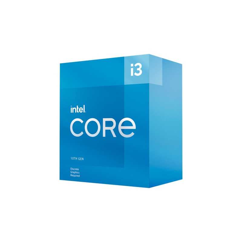 Intel Core I3-10105F CPU, 1200, 3.7 GHz (4.4 Turbo), Quad Core, 65W, 14nm, 6MB Cache, Comet Lake Refresh, No Graphics *Available