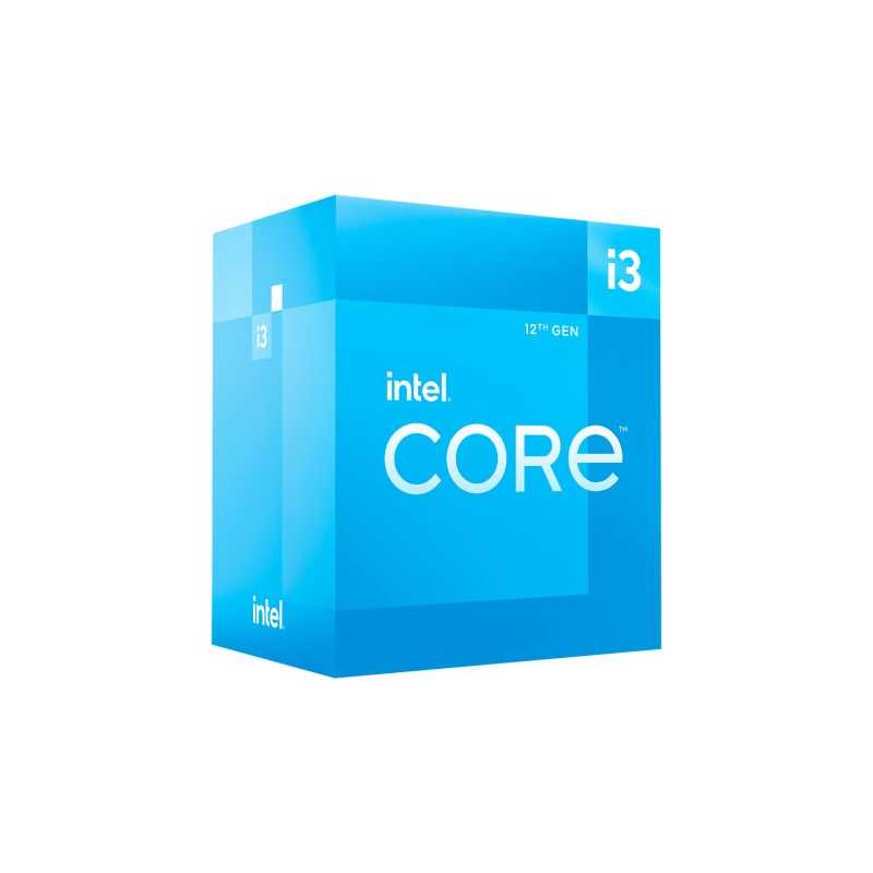 Intel Core i3-12100 CPU, 1700, 3.3 GHz (4.3 Turbo), Quad Core, 60W, 12MB Cache, Alder Lake 