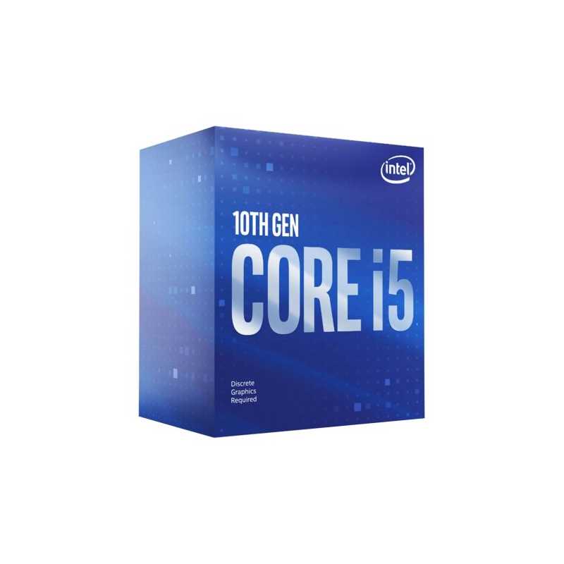 Intel Core I5-10400F CPU, 1200, 2.9 GHz (4.3 Turbo), 6-Core, 65W, 14nm, 12MB Cache, Comet Lake, NO GRAPHICS