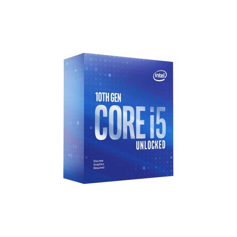 Intel Core I5-10600KF CPU, 1200, 4.1 GHz (4.8 Turbo), 6-Core, 125W, 14nm, 12MB Cache, Overclockable, No Graphics, Comet Lake, HE