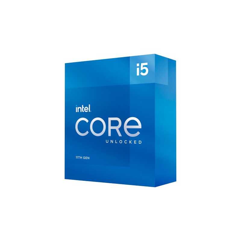 Intel Core i5-11600K CPU, 1200, 3.9 GHz (4.9 Turbo), 6-Core, 125W, 14nm, 12MB Cache, Overclockable, Rocket Lake, NO HEATSINK/FAN