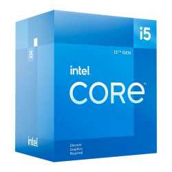 Intel Core i5-12400F CPU, 1700, 2.5 GHz (4.4 Turbo), 6-Core, 65W, 18MB Cache, Alder Lake, No Graphics