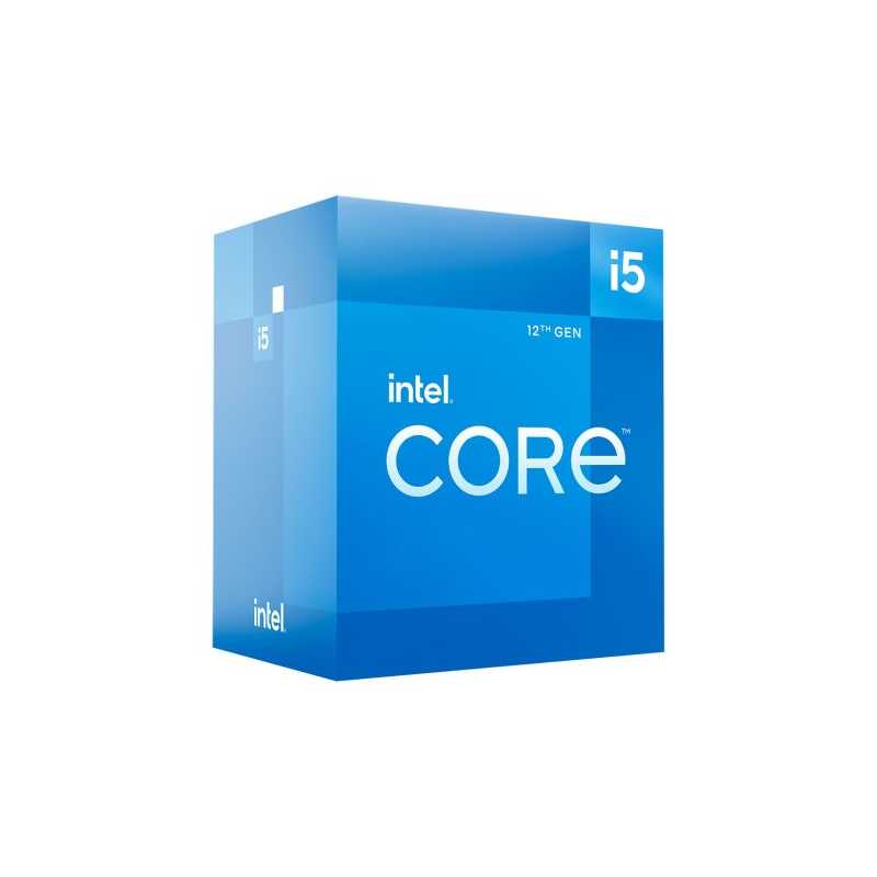 Intel Core i5-12500 CPU, 1700, 3.0 GHz (4.6 Turbo), 6-Core, 65W, 18MB Cache, Alder Lake