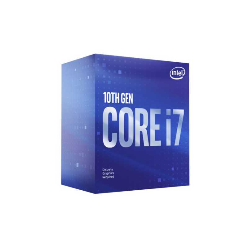 Intel Core I7-10700F CPU, 1200, 2.9 GHz (4.8 Turbo), 8-Core, 65W, 14nm, 16MB Cache, Comet Lake, NO GRAPHICS