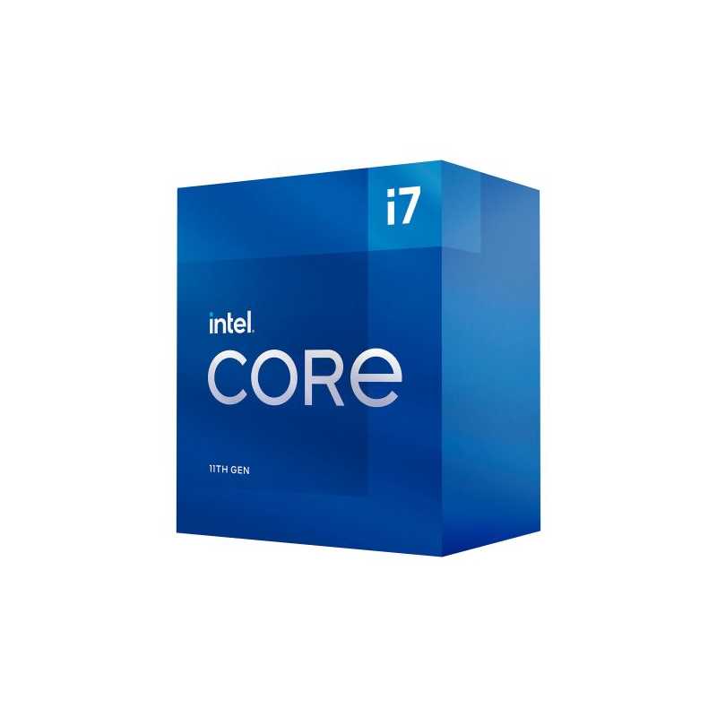Intel Core i7-11700 CPU, 1200, 2.5 GHz (4.9 Turbo), 8-Core, 65W, 14nm, 16MB Cache, Rocket Lake