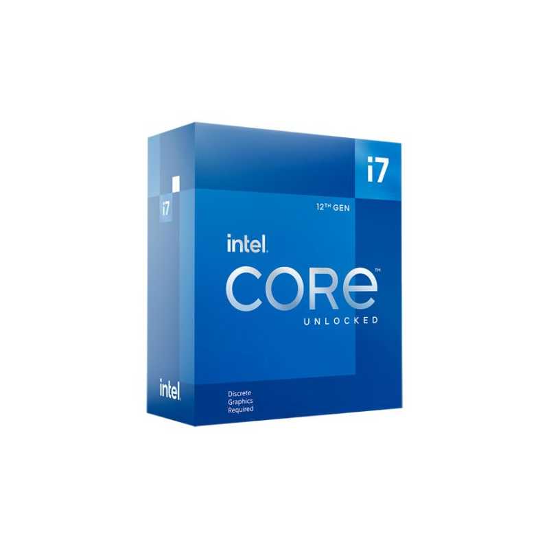 Intel Core i7-12700KF CPU, 1700, 3.6 GHz (5.0 Turbo), 12-Core, 125W, 10nm, 25MB Cache, Alder Lake, Overclockable, No Graphics, N