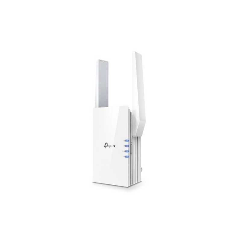 TP-LINK (RE505X) AX1500 (300+1200) Dual Band Wall-Plug Wi-Fi Range Extender, 1 x GB LAN, AP Mode