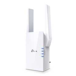 TP-LINK (RE605X) AX1800 (1201+574) Dual Band Wall-Plug Wi-Fi Range Extender, Intelligent Signal Light, AP Mode