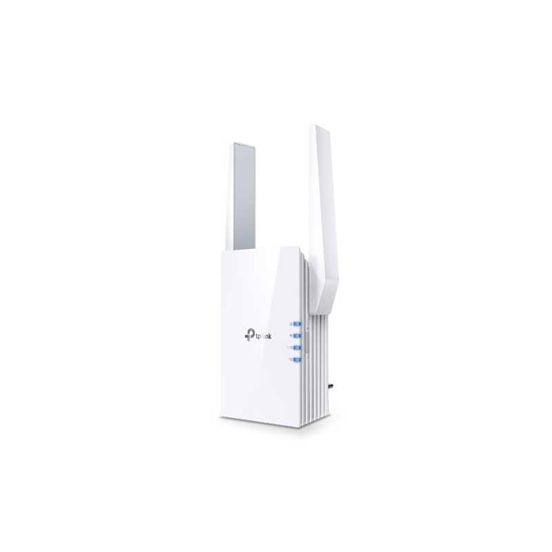 TP-LINK (RE605X) AX1800 (1201+574) Dual Band Wall-Plug Wi-Fi Range Extender, Intelligent Signal Light, AP Mode