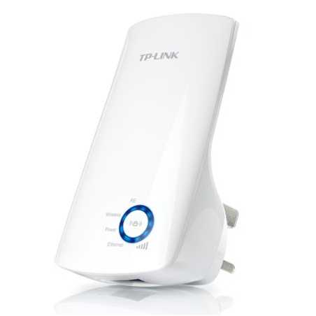 TP-LINK (TL-WA850RE) 300Mbps Wall-Plug Wifi Range Extender, 1 LAN, AP Mode