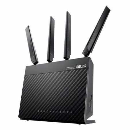 Asus (4G-AC68U) AC1900 (600+1300) Wireless Dual Band 4G LTE Router, 4-Port, WAN Port, USB 3.0