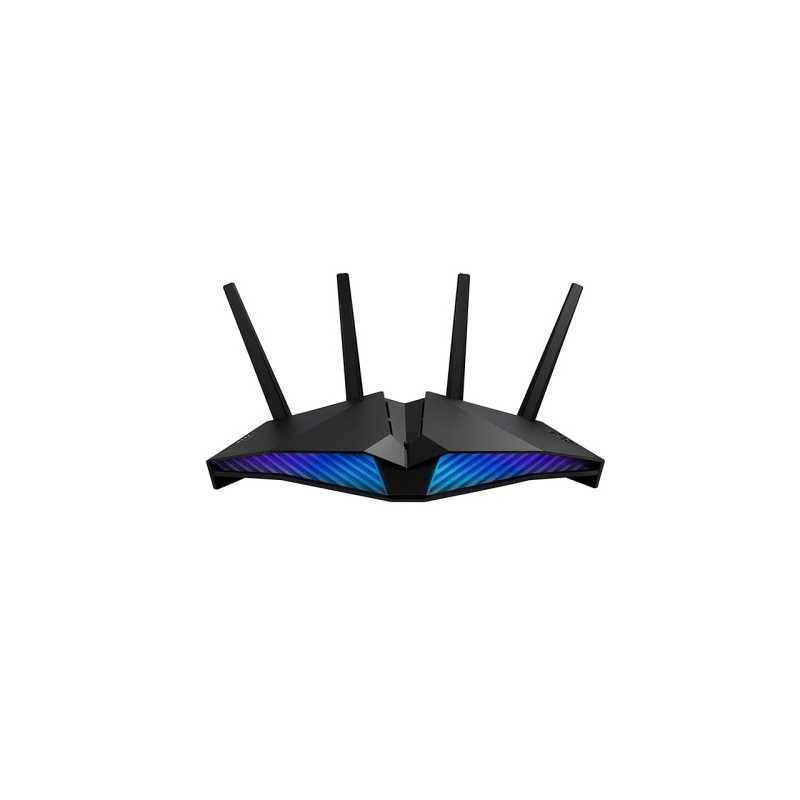 Asus (DSL-AX82U) AX5400 Wireless ADSL/VDSL2 Dual Band RGB Router, 802.11ax, AiMesh, Lifetime Free Internet Security
