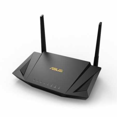 Asus (RT-AX56U) AX1800 (1201+574Mbps) Wireless Dual Band Router, MU-MIMO & OFDMA, 802.11ax, AiMesh Compatible, AiProtection Pro 