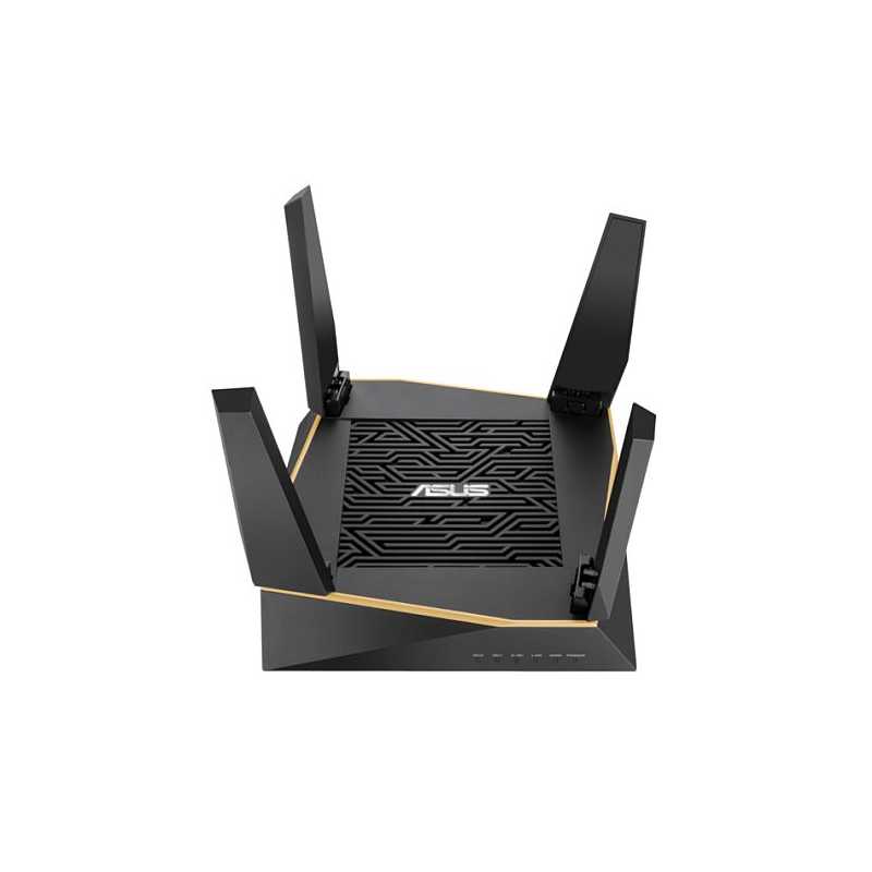 Asus (RT-AX92U) AiMesh WiFi System, AX6100 (400+867+4804) Tri-Band, 802.11ax, AiProtection Pro, Flexible SSID