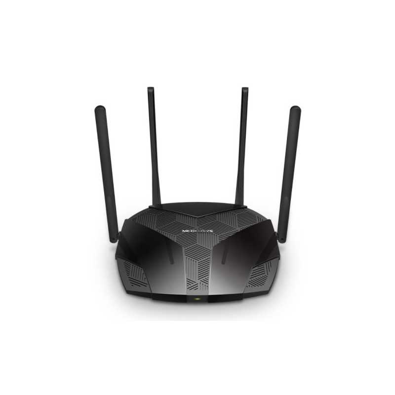 Mercusys (MR80X) AX1800 Wireless Dual Band Router, MU-MIMO, OFDMA, Beamforming, 1x GB WAN + 3x GB LAN