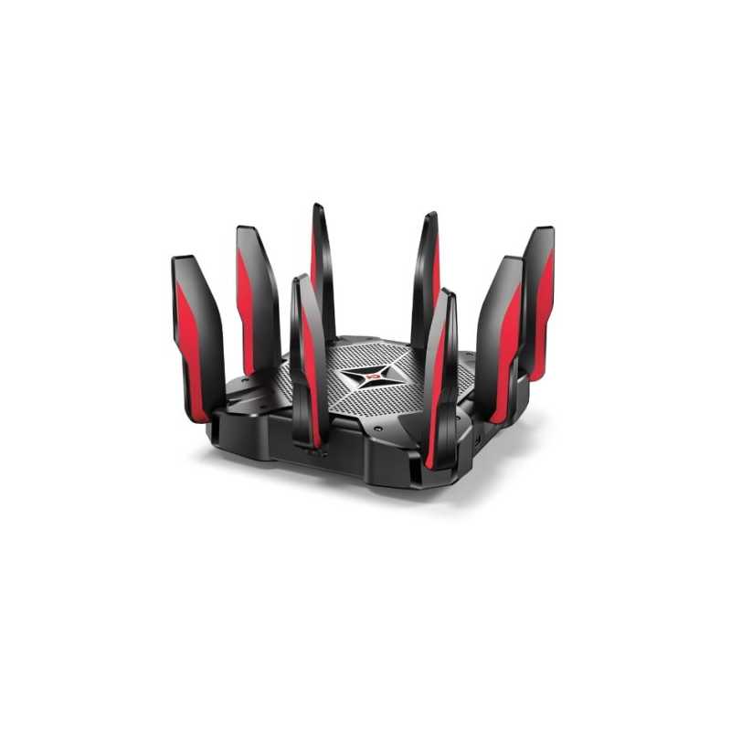 TP-LINK (ARCHER C5400X) AC5400X (2167+2167+1000) Wireless Tri-Band GB Gaming Cable Router, MU-MIMO, 8-Port, USB 3.0
