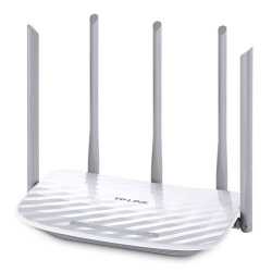 TP-LINK (Archer C60) AC1350 Wireless Dual Band 10/100 Cable Router, 5 Antennas