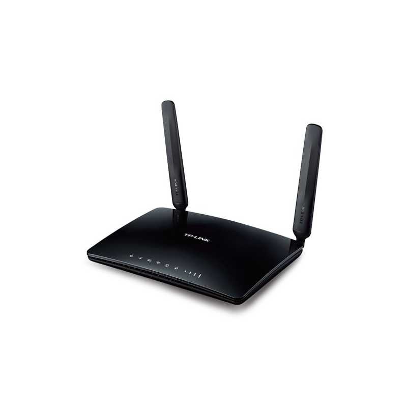 TP-LINK (Archer MR200 V4) AC750 (300+433) Wireless Dual Band 4G LTE Router, 3-Port, 1 WAN