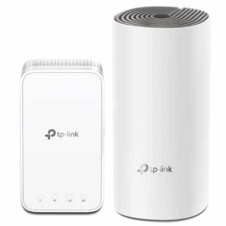 TP-LINK (DECO E3) Whole-Home Mesh Wi-Fi System with Extender, 2 Pack, Dual Band AC1200