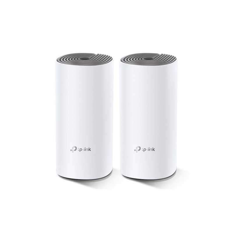 TP-LINK (DECO E4) Whole-Home Mesh Wi-Fi System, 2 Pack, Dual Band AC1200, 2 x LAN on each Unit