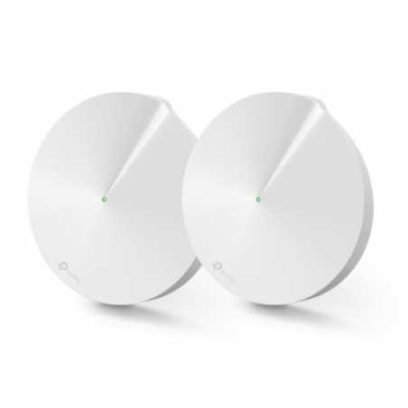 TP-LINK (DECO M9 PLUS) Smart Home Mesh Wi-Fi System, 2 Pack, Tri Band AC2200, MU-MIMO, Built-in Smart Hub
