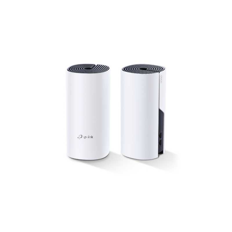 TP-LINK (DECO P9) Whole-Home Hybrid Mesh Wi-Fi System with Powerline, 2 Pack, Dual Band AC1200 + HomePlug AV1000