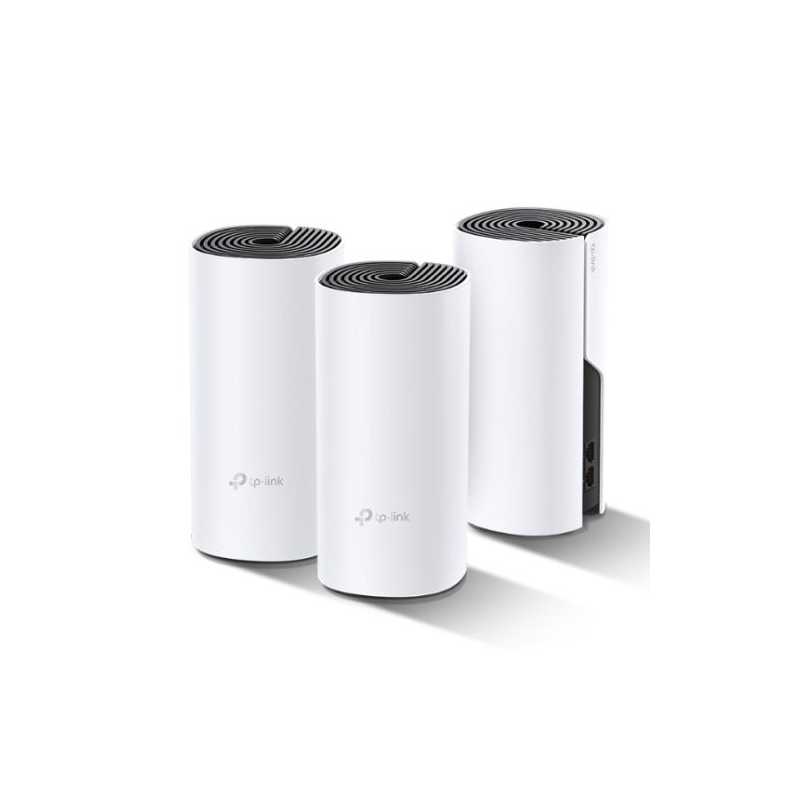 TP-LINK (DECO P9) Whole-Home Hybrid Mesh Wi-Fi System with Powerline, 3 Pack, Dual Band AC1200 + HomePlug AV1000