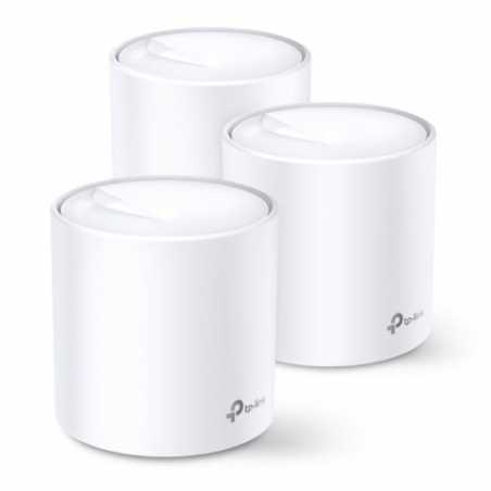 TP-LINK (DECO X60) AX3000 Wireless Whole Home Mesh Wi-Fi System, 3 Pack, OFDMA & MU-MIMO, WPA3 Encryption & TP-Link HomeCare