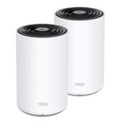 TP-LINK (DECO X68) Whole Home Mesh Wi-Fi 6 System, 2 Pack, Tri Band AX3600, OFDMA & MU-MIMO, AI-Driven Mesh, TP-Link HomeShield