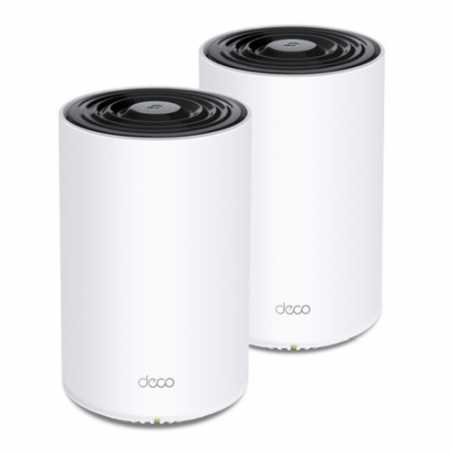 TP-LINK (DECO X68) Whole Home Mesh Wi-Fi 6 System, 2 Pack, Tri Band AX3600, OFDMA & MU-MIMO, AI-Driven Mesh, TP-Link HomeShield