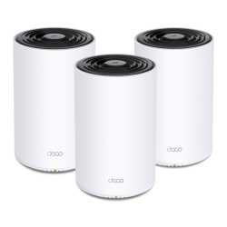 TP-LINK (DECO X68) Whole Home Mesh Wi-Fi 6 System, 3 Pack, Tri Band AX3600, OFDMA & MU-MIMO, AI-Driven Mesh, TP-Link HomeShield