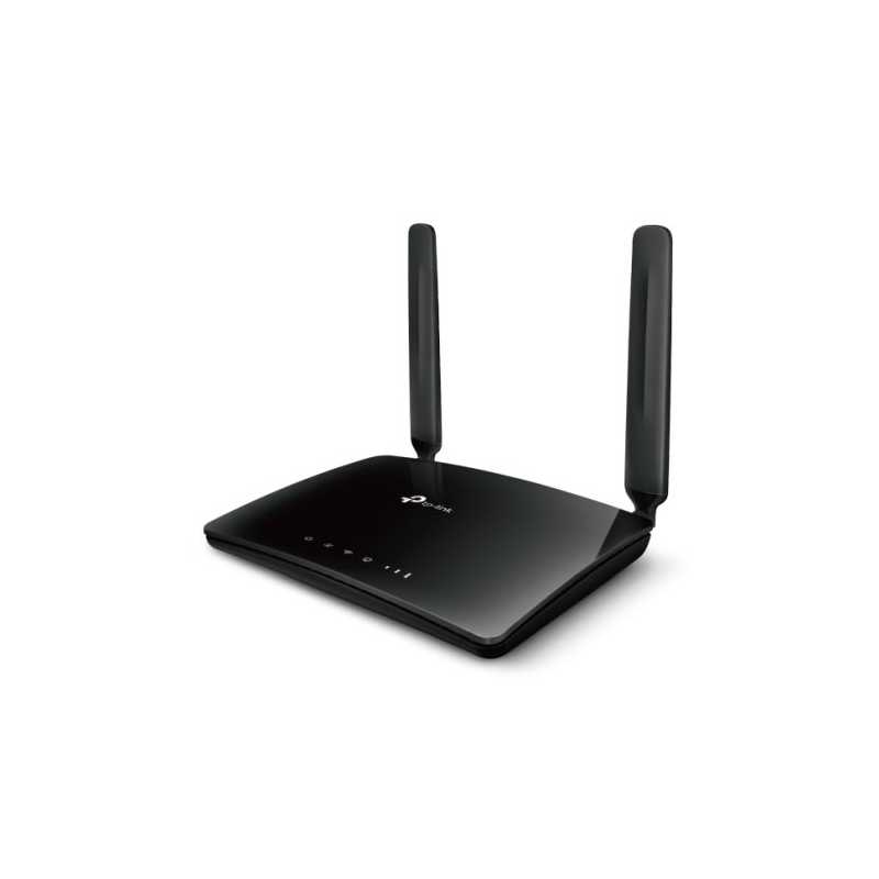 TP-LINK (TL-MR6400 V5) 300Mbps Wireless N 4G LTE Router, SIM Card Slot, 3 LAN, 1 LAN/WAN