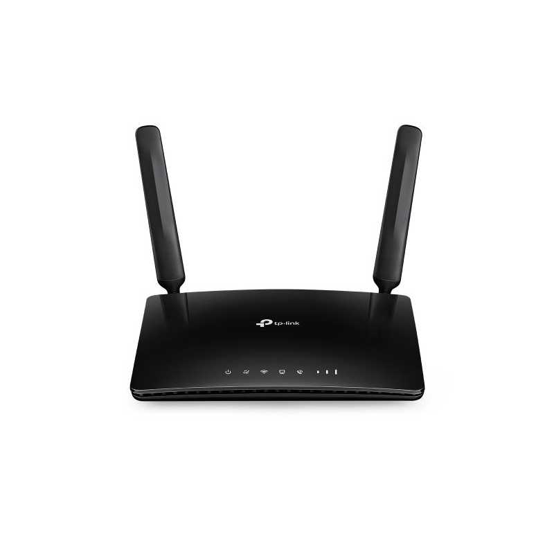 TP-LINK (TL-MR6500V) 300Mbps N300 4G LTE Telephony WiFi Router, VoLTE/CSFB/VoIP, SIM Card Slot, 2 LAN, 1 LAN/WAN, Phone Port