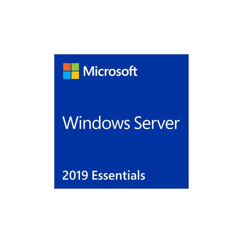 Microsoft Windows Server 2019 R2 Essentials, 64-bit, DVD, 1x Server (1-2 CPU) Licence, OEM