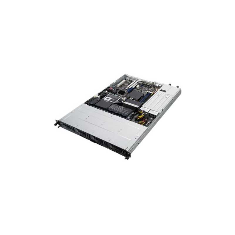 Asus (RS300-E9-RS4) 1U Rack Barebone Server for Xeon E3-1200, Intel C232, S 1151, 4x DDR4, 4 Bay Hot-Swap, 2x M.2, Quad GB LAN, 
