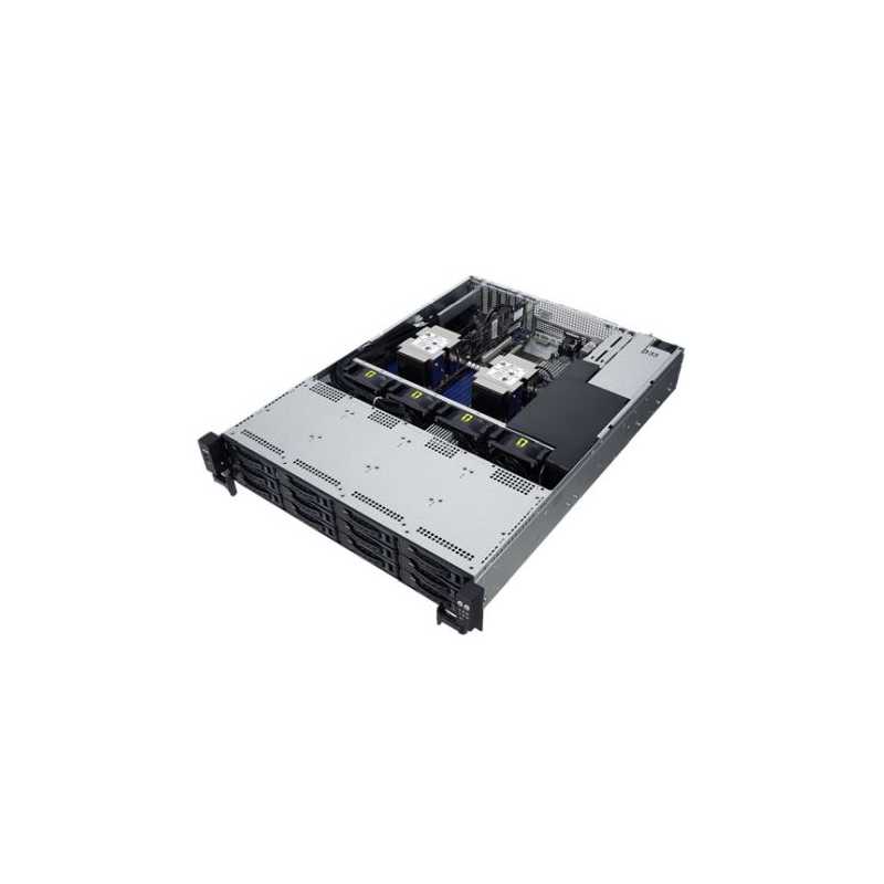 Asus (RS520-E9-RS12-E) 2U Rack-Optimised Barebone Server, Intel C621, Dual Socket 3647, 16x DDR4, 12 Bay Hot-Swap, OCP 2.0 Mezza