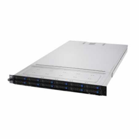Asus (RS700-E10-RS12U) 1U Rack High Performance Cache Barebone Server, Intel C621A, Dual Socket 4189, 32 DDR4, 12 NVMe, 1600W PS