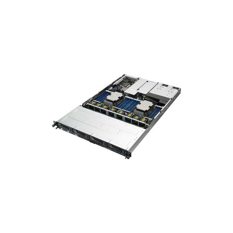 Asus (RS700-E9-RS4) 1U Rack High Performance Cache Barebone Server, Intel C621, Dual Socket 3647, 24 DDR4, 4 Bay Hot-Swap, Dual 