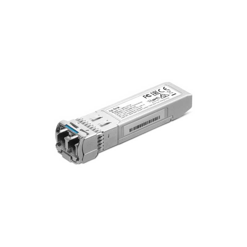 TP-LINK (TL-SM5110-LR) 10GBase-LR SFP+ LC Transceiver, Single-mode, Hot-Pluggable, DDM Support, 1310 nm