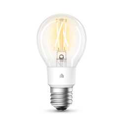 TP-LINK (KL50) Kasa Wi-Fi Filament Smart Light Bulb, Soft White, Dimmable, App/Voice Control, Screw Fitting